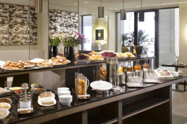 Breakfast buffet